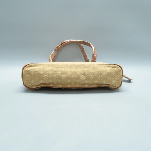 100% Authentic Louis Vuitton  Brown Monogram Cloth Shoulder Bag 778-111024 - Picture 5 of 12